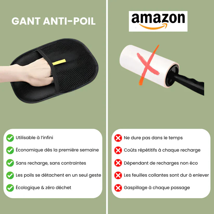 PawBrush™ — Gant Anti-Poils pour Chiens & Chats