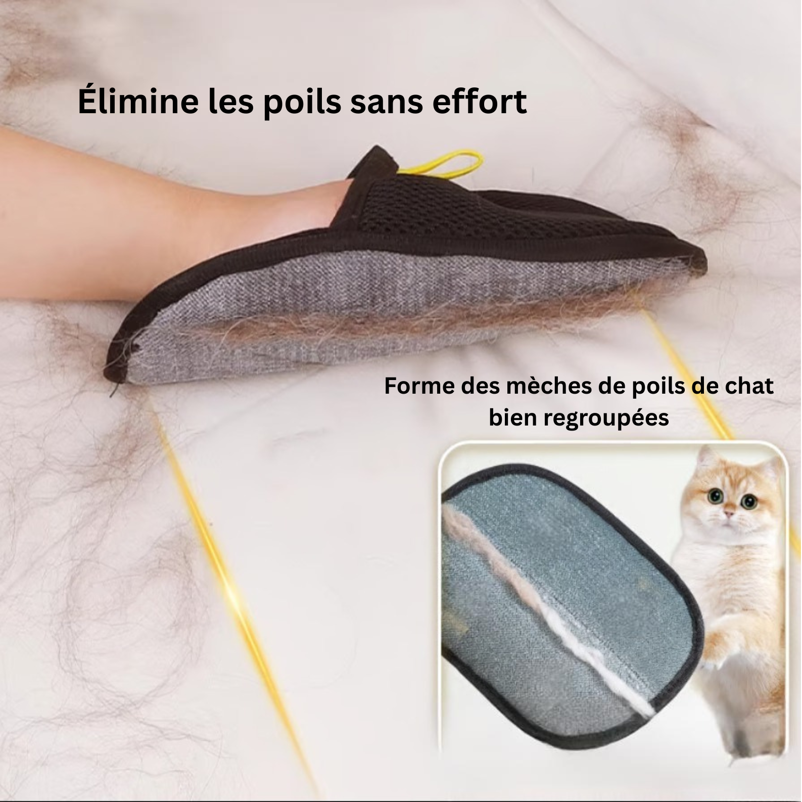 PawBrush™ — Gant Anti-Poils pour Chiens & Chats
