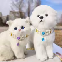 Collier de perle pour chiens et chats
